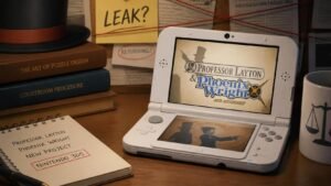 Illustration éditoriale de Rumour: New Leak Suggests Professor Layton And Phoenix Wright's 3DS Crossover Is Returning