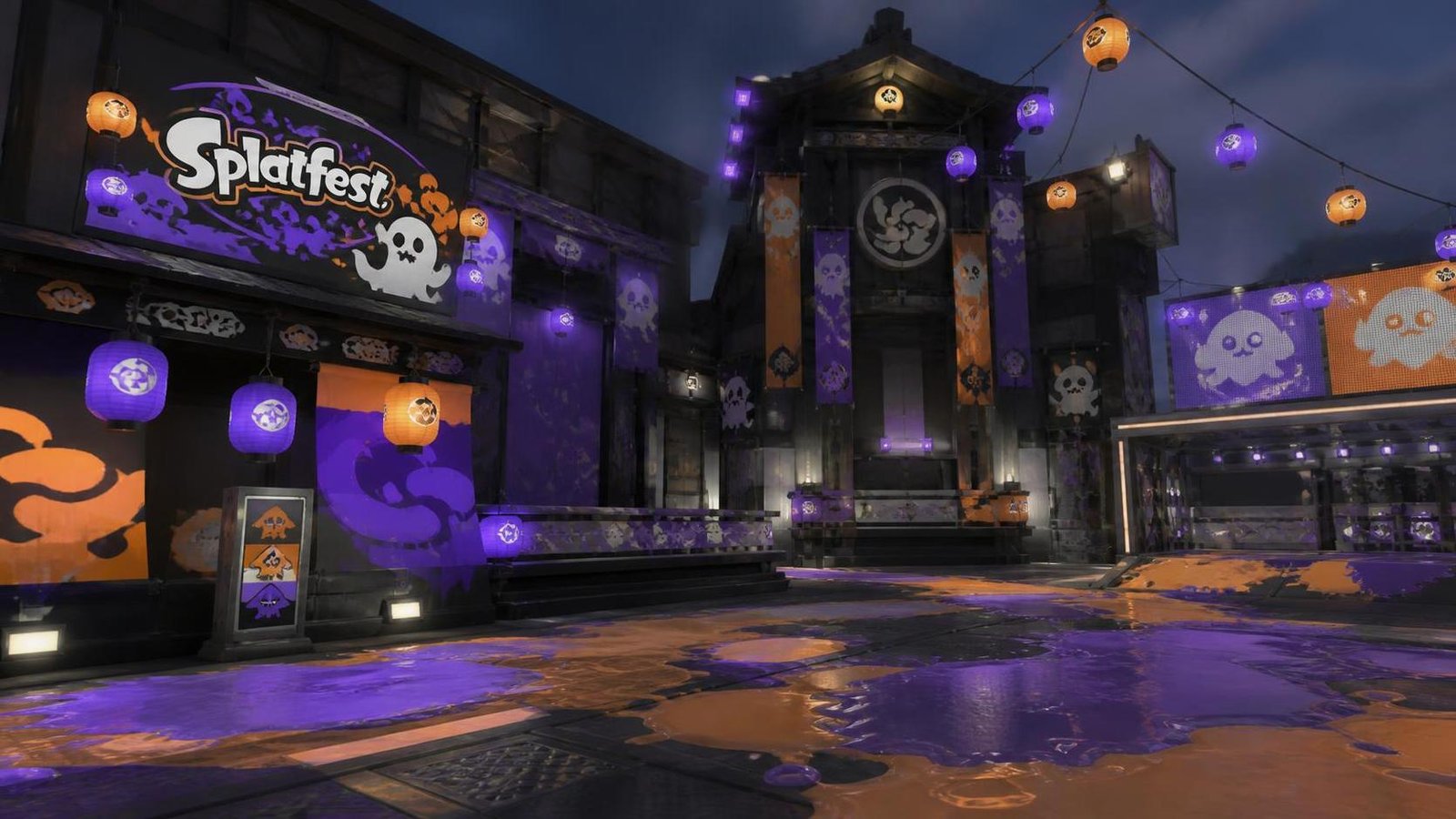 Illustration éditoriale de Splatoon 3's Splatfests Return Next Month With Another Spooky Showdown