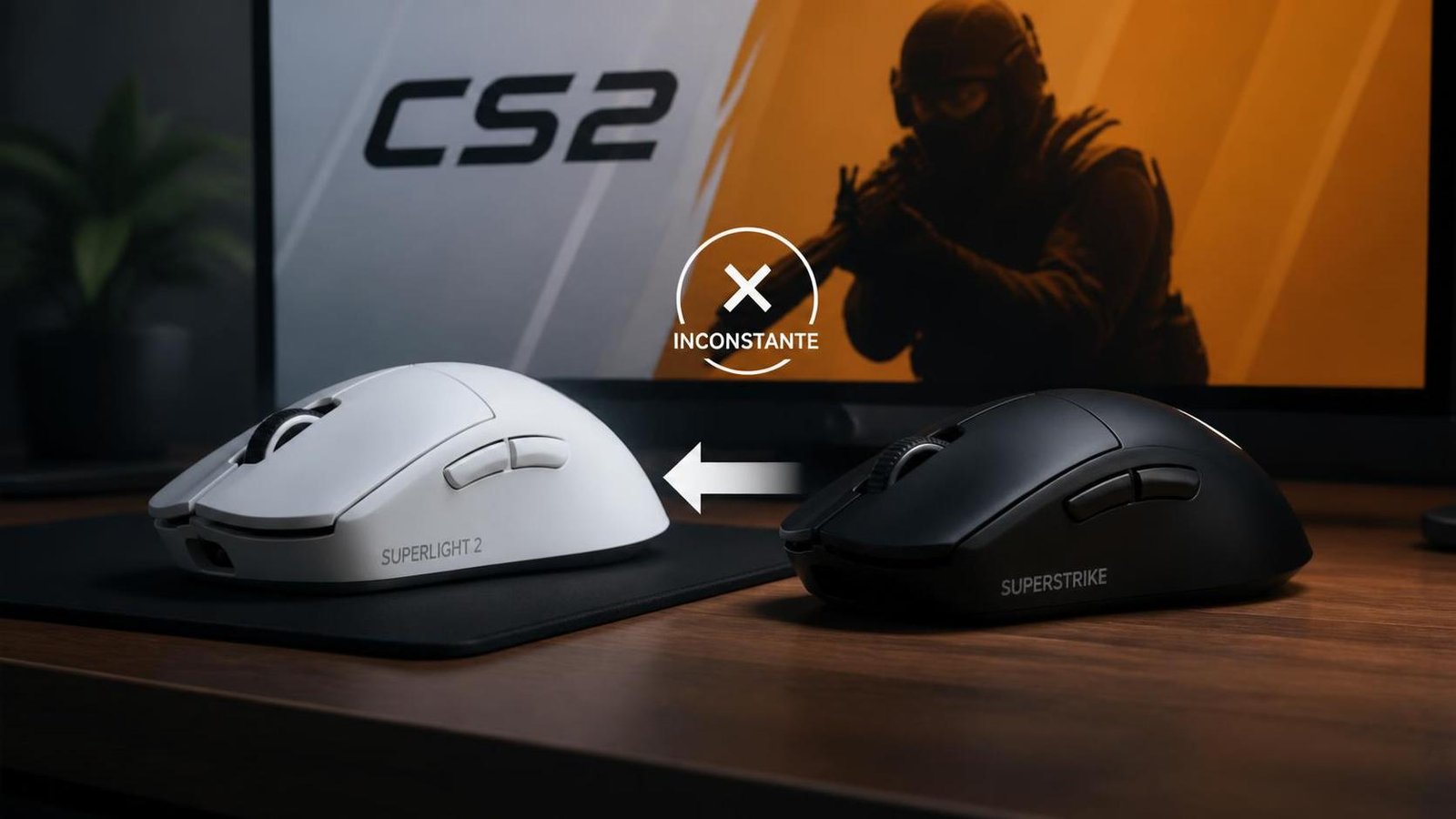 Illustration éditoriale de CS2 : un pro abandonne la Superstrike pour la Superlight 2 jugée inconstante