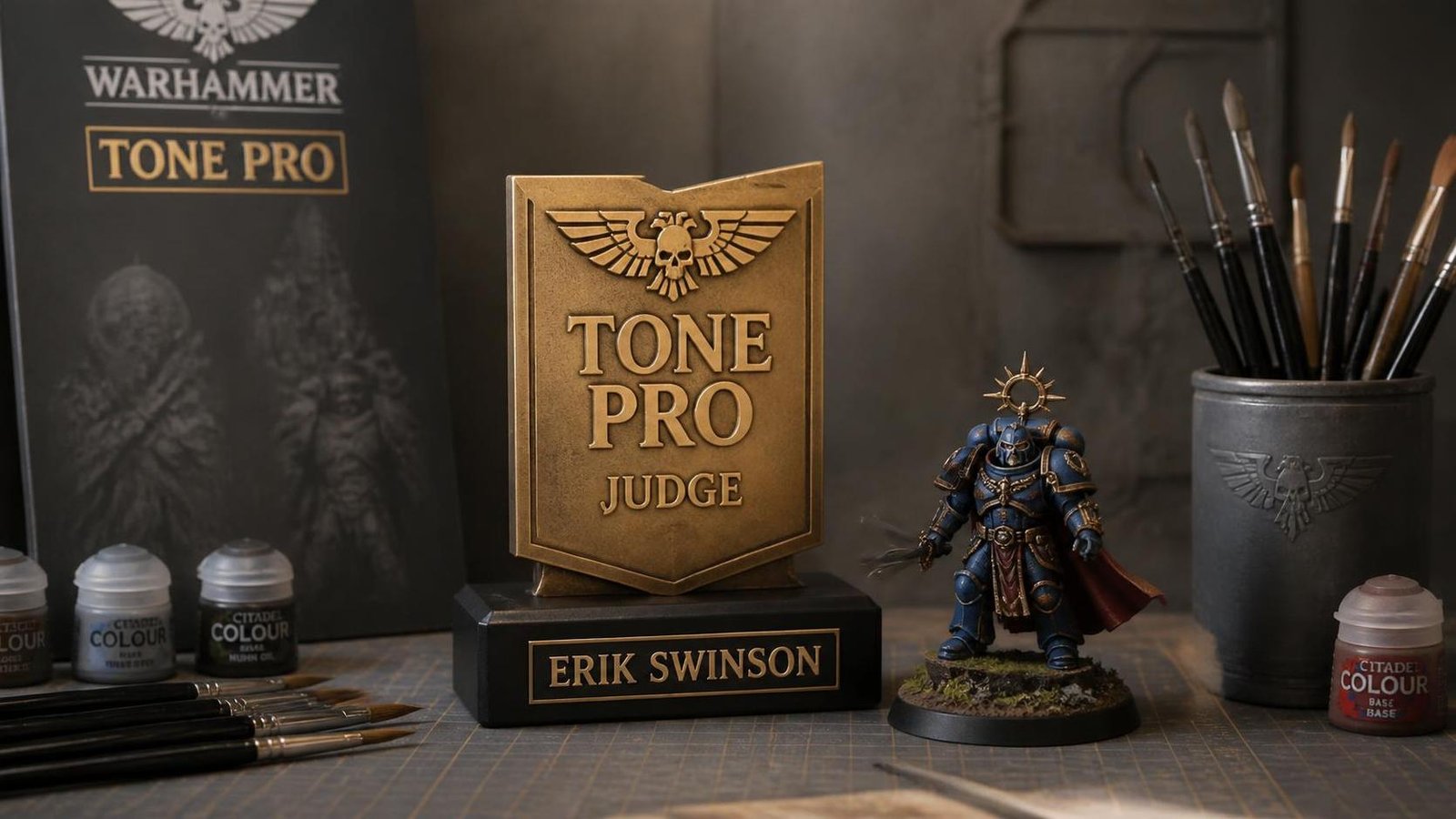 Illustration éditoriale de Warhammer Tone Pro : Erik Swinson juge invité et conseils