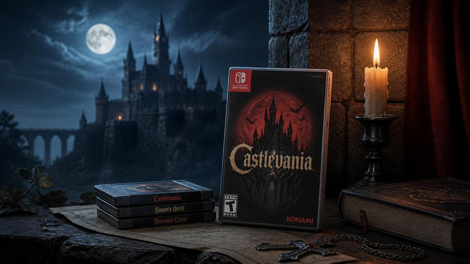 Illustration éditoriale de Guide: Best Castlevania Games, Ranked - Switch & Nintendo Consoles