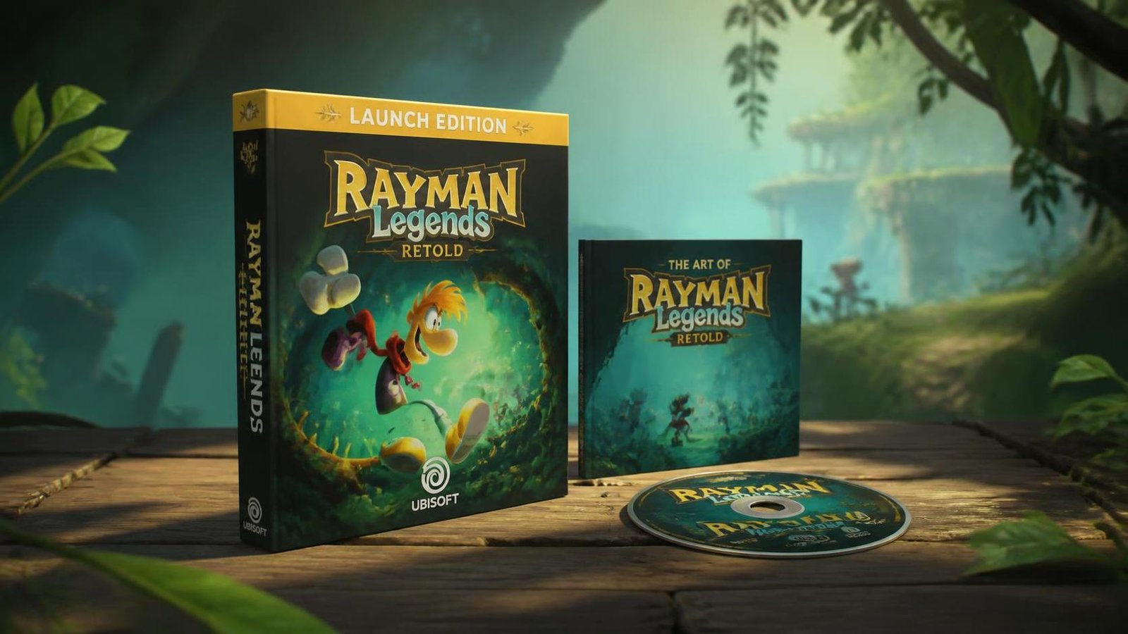 Illustration éditoriale de ICYMI: Here's A Look At The Rayman Legends Retold Launch Edition