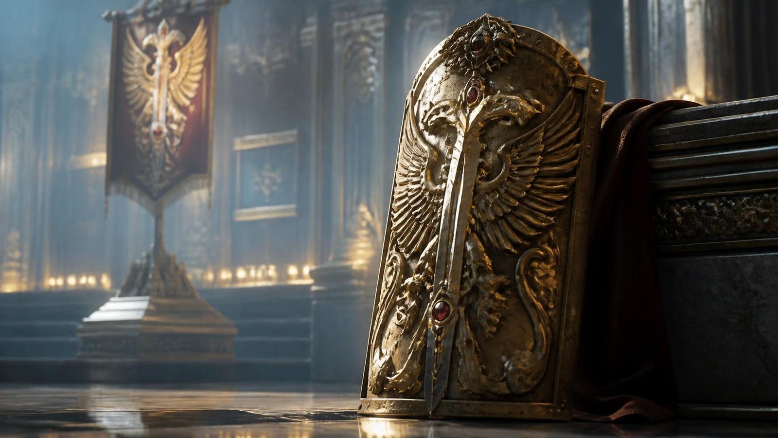 Illustration éditoriale de Warhammer 40,000 : protéger vos Adeptus Custodes des menaces