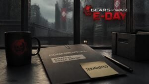 Illustration éditoriale de Gears of War E-Day: le directeur narratif licencié avant sortie
