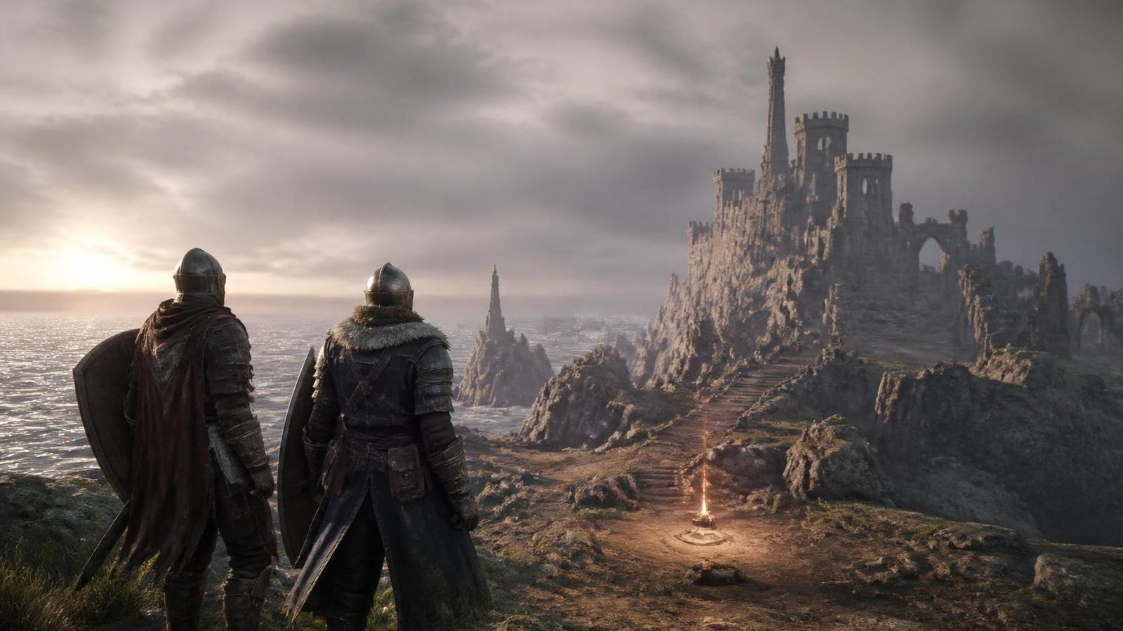 Illustration éditoriale de Dark Souls 2 : un mod permet enfin une coop sans coupure