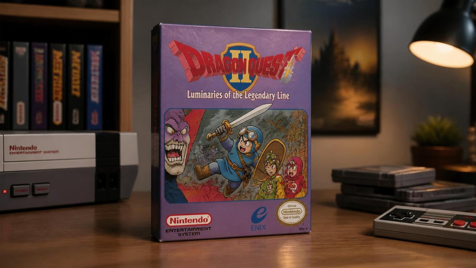 Illustration éditoriale de Feature: Box Art Brawl - Duel: Dragon Quest II (NES)