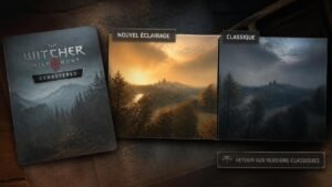 Illustration éditoriale de The Witcher 3 Remastered : éclairages repensés et retour aux versions classiques possible