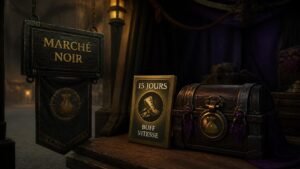 Illustration éditoriale de World of Warcraft: Forever dévoile un marchand au marché noir et un buff vitesse de 15 jours