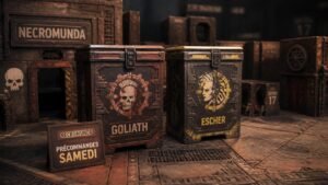Illustration éditoriale de Necromunda : précommandes samedi, nouveautés Goliath et Escher