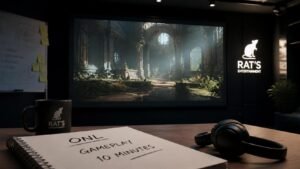 Illustration éditoriale de Rat’s Entertainment dévoile 10 minutes inédites du jeu le plus marquant d’ONL