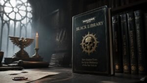 Illustration éditoriale de Warhammer 40,000 : nouveaux romans Black Library révélés
