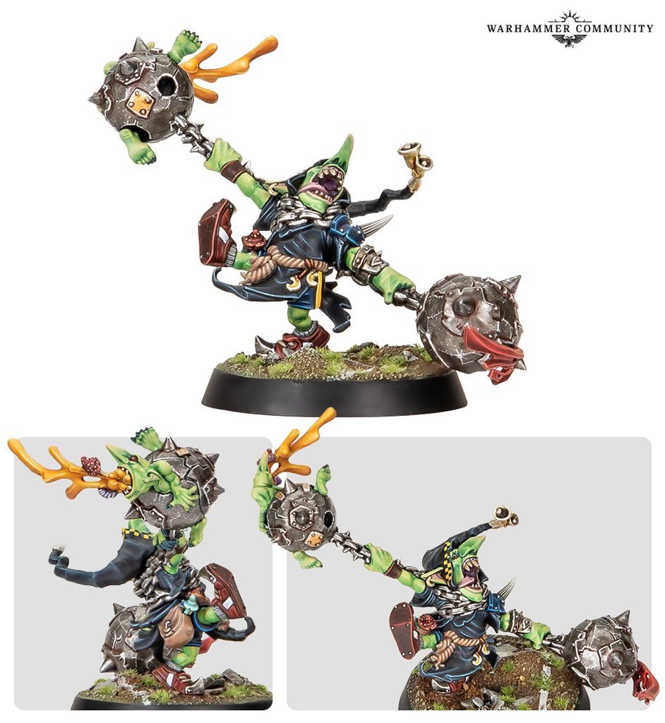 Ripper Bolgrot et Fungus the Loon reviennent dans Blood Bowl avec de nouvelles figurines en plastique, de nouvelles règles et une sortie aux côtés des Night Goblins.