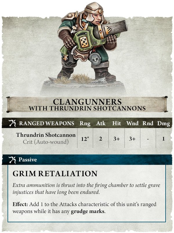 Les Khazalite Holds dévoilent leurs Grudge Marks dans Age of Sigmar : rancunes, bonus d’unités, Valayan Guardians, Clangunners et nouvelles prières.