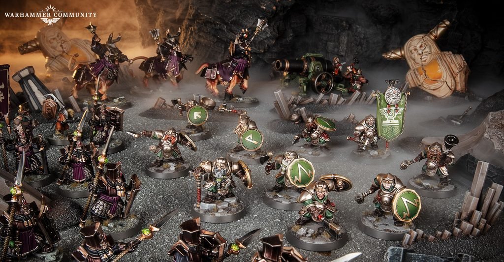 Les Khazalite Holds dévoilent leurs Ancestral Vows dans Age of Sigmar : Valaya, Grimnir, Inghilde, Grungni et Grombrindal offrent cinq puissants bonus uniques.
