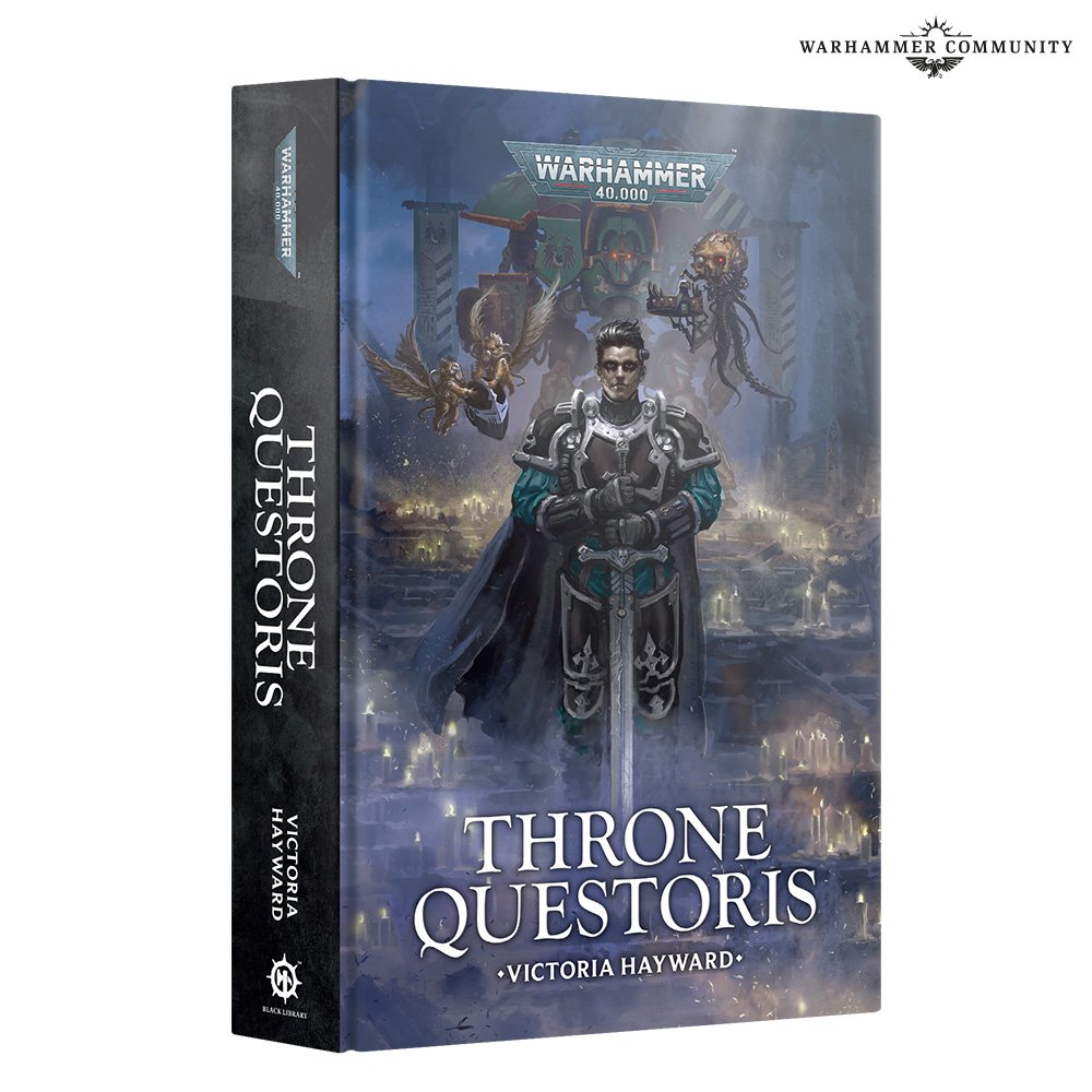 Black Library dévoile Throne Questoris de Victoria Hayward, un nouveau roman sur les Chevaliers Impériaux, ainsi que de nouvelles éditions de Cypher et Grey Knights.