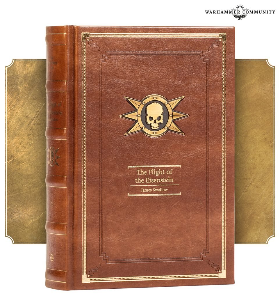 Black Library dévoile la nouvelle couverture de The Flight of the Eisenstein, quatrième tome de la Horus Heresy Saga avec Nathaniel Garro.