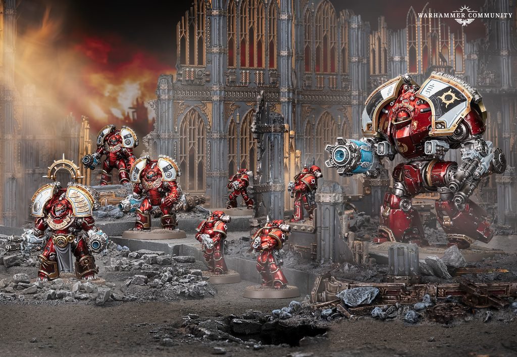 La nouvelle FAQ Horus Heresy renforce Vanguard (X), confirme qu’un 1 en pénétration échoue toujours et clarifie ligne de vue, réactions et véhicules.
