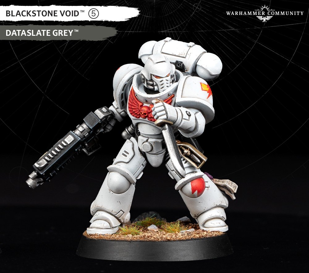 ’Eavy Metal dévoile ses dernières recettes Warhammer Tone Pro avec White Scars, Knights Excelsior et Chaos Sorcerer Lord avant la sortie des 150 peintures.