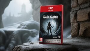 Illustration éditoriale de Rise Of The Tomb Raider Switch 2 Limited Run Physical Release Announced