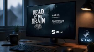 Illustration éditoriale de Dead of the Brain arrive sur Steam avec sauvegardes auto et QoL
