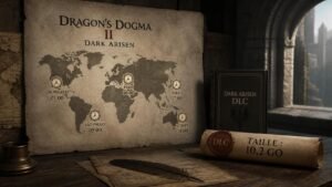 Illustration éditoriale de Dragon’s Dogma 2 Dark Arisen : heure de sortie par région et taille du DLC