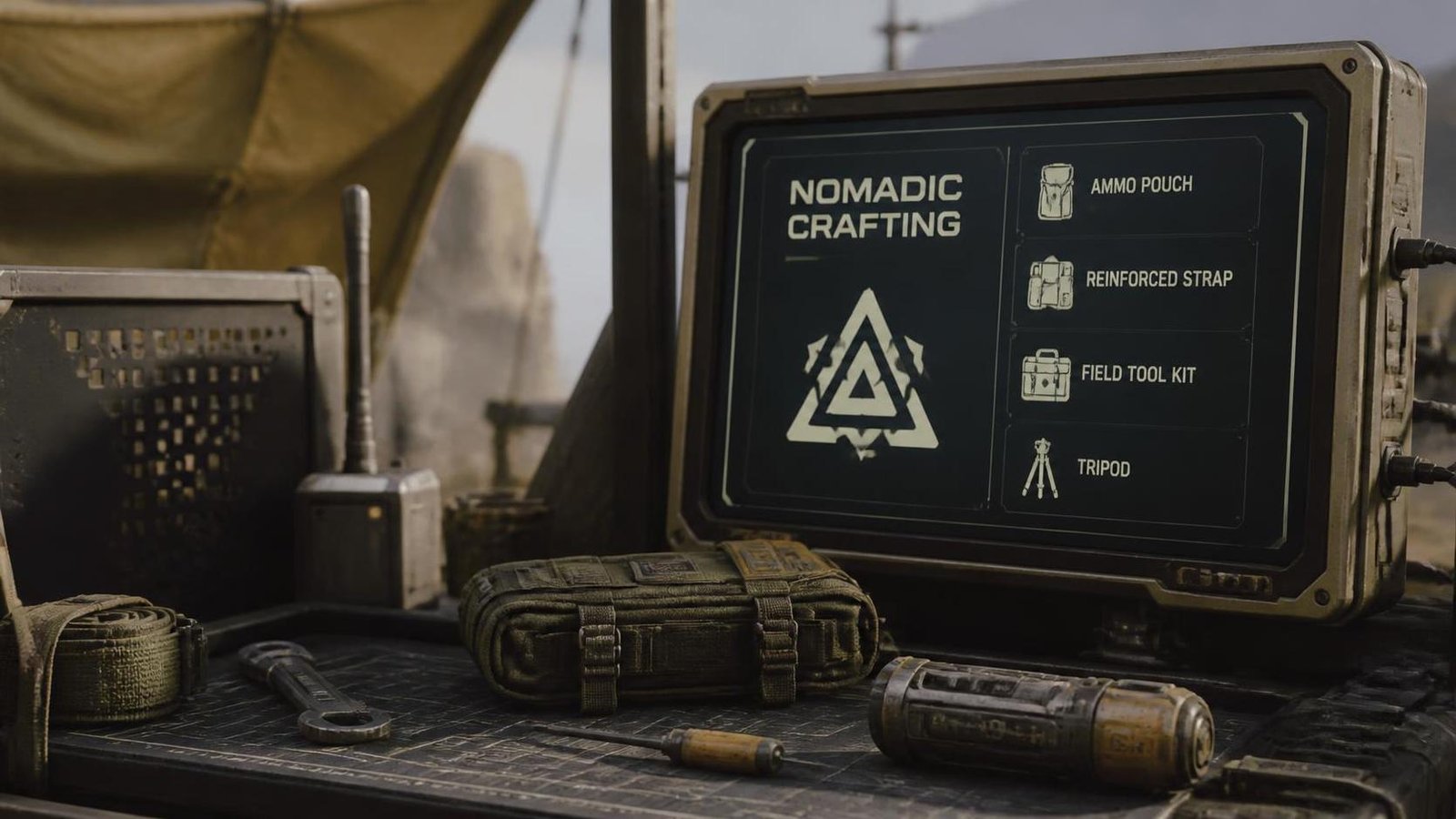 Illustration éditoriale de Arc Raiders : tout ce que débloque l’aptitude Nomadic Crafting