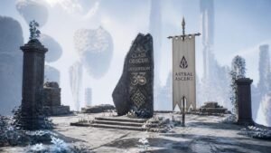 Illustration éditoriale de Clair Obscur: Expedition 33 Comes To Astral Ascent In New Crossover Update