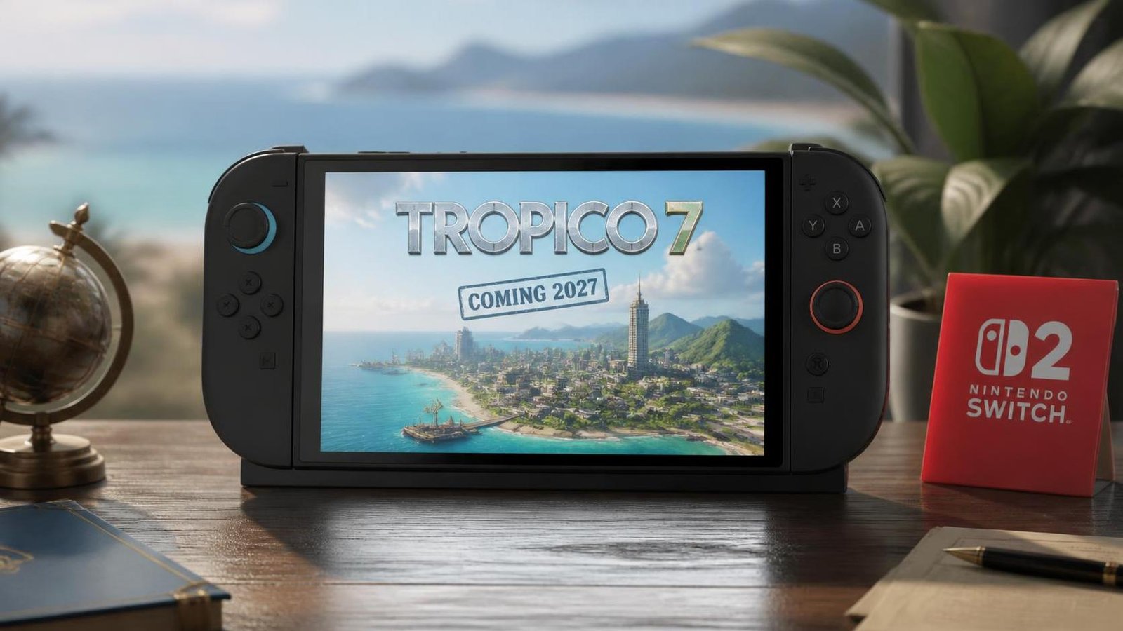 Illustration éditoriale de Tropico 7 Officially Confirmed For Switch 2, Out 2027