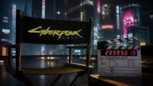 Illustration éditoriale de Wake Up, Samurai! Cyberpunk 2077 Is Getting A Live-Action Movie