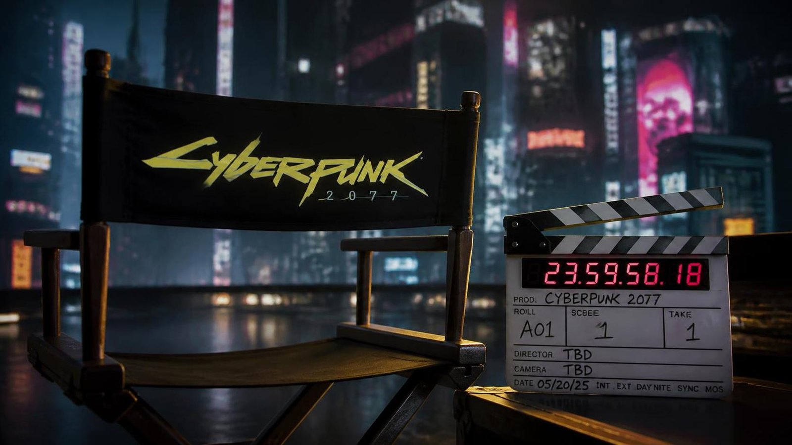 Illustration éditoriale de Wake Up, Samurai! Cyberpunk 2077 Is Getting A Live-Action Movie