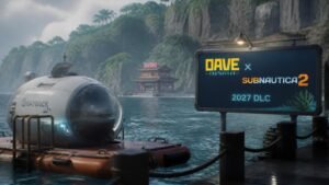 Illustration éditoriale de Dave the Diver accueille un DLC crossover avec Subnautica 2 en 2027