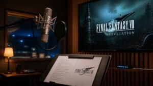 Illustration éditoriale de Final Fantasy VII Revelation Cast Get Emotional In Last Recording Sessions