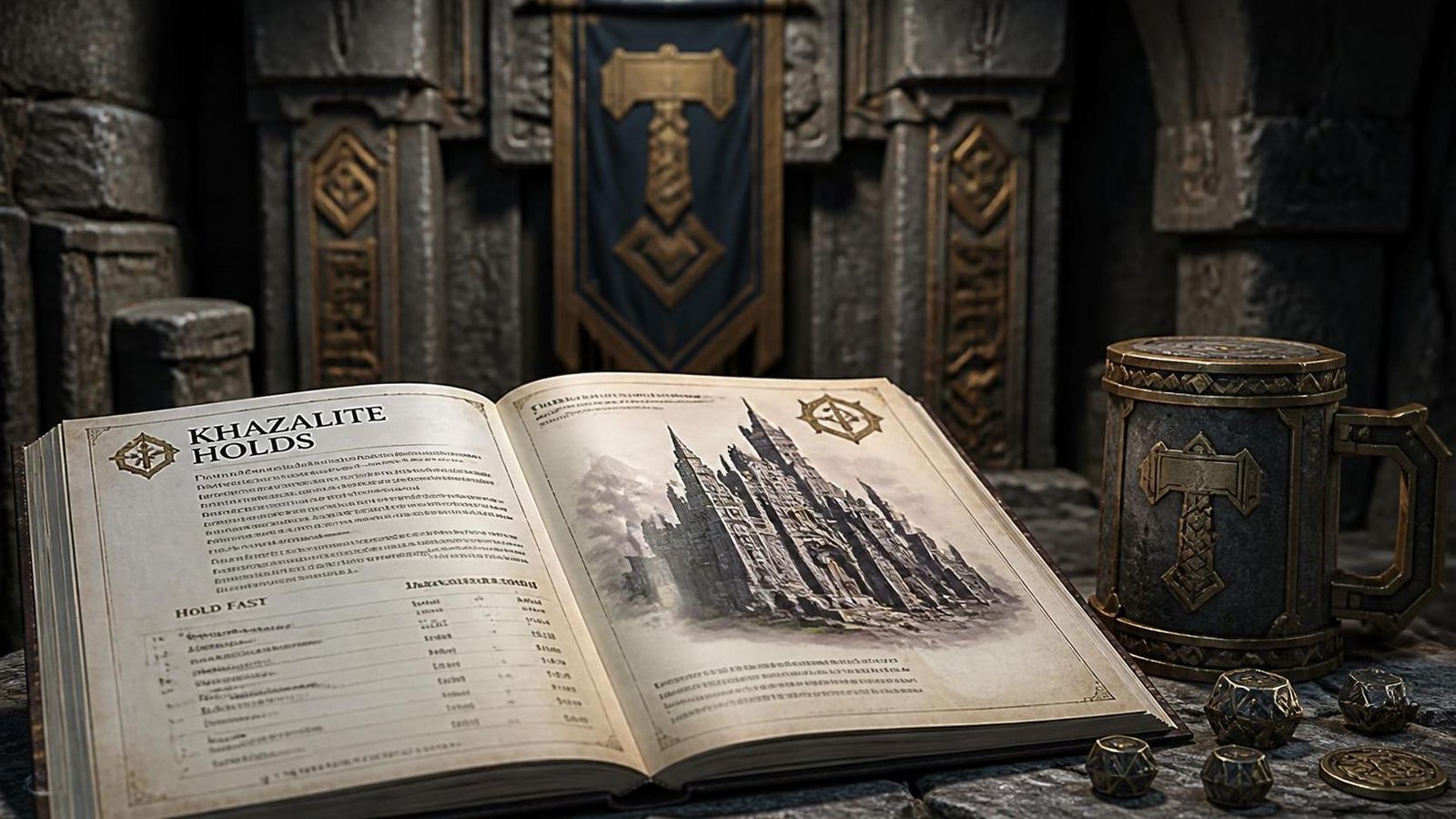 Illustration éditoriale de Warhammer Age of Sigmar : règles des Khazalite Holds dévoilées