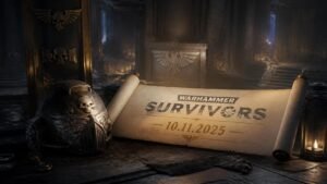 Illustration éditoriale de Warhammer Survivors sort le 10 novembre sur PS5, deux héros révélés