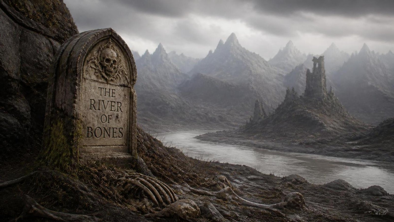 Illustration éditoriale de Warhammer The Old World : coulisses lore de The River of Bones