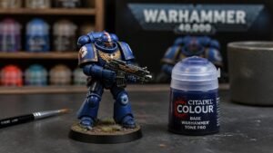 Illustration éditoriale de Warhammer Tone Pro dévoile une couvrance supérieure et des couleurs vives