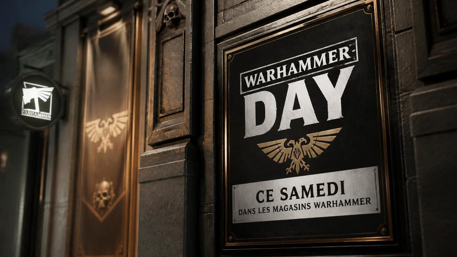 Illustration éditoriale de Warhammer Day arrive ce samedi dans les magasins Warhammer