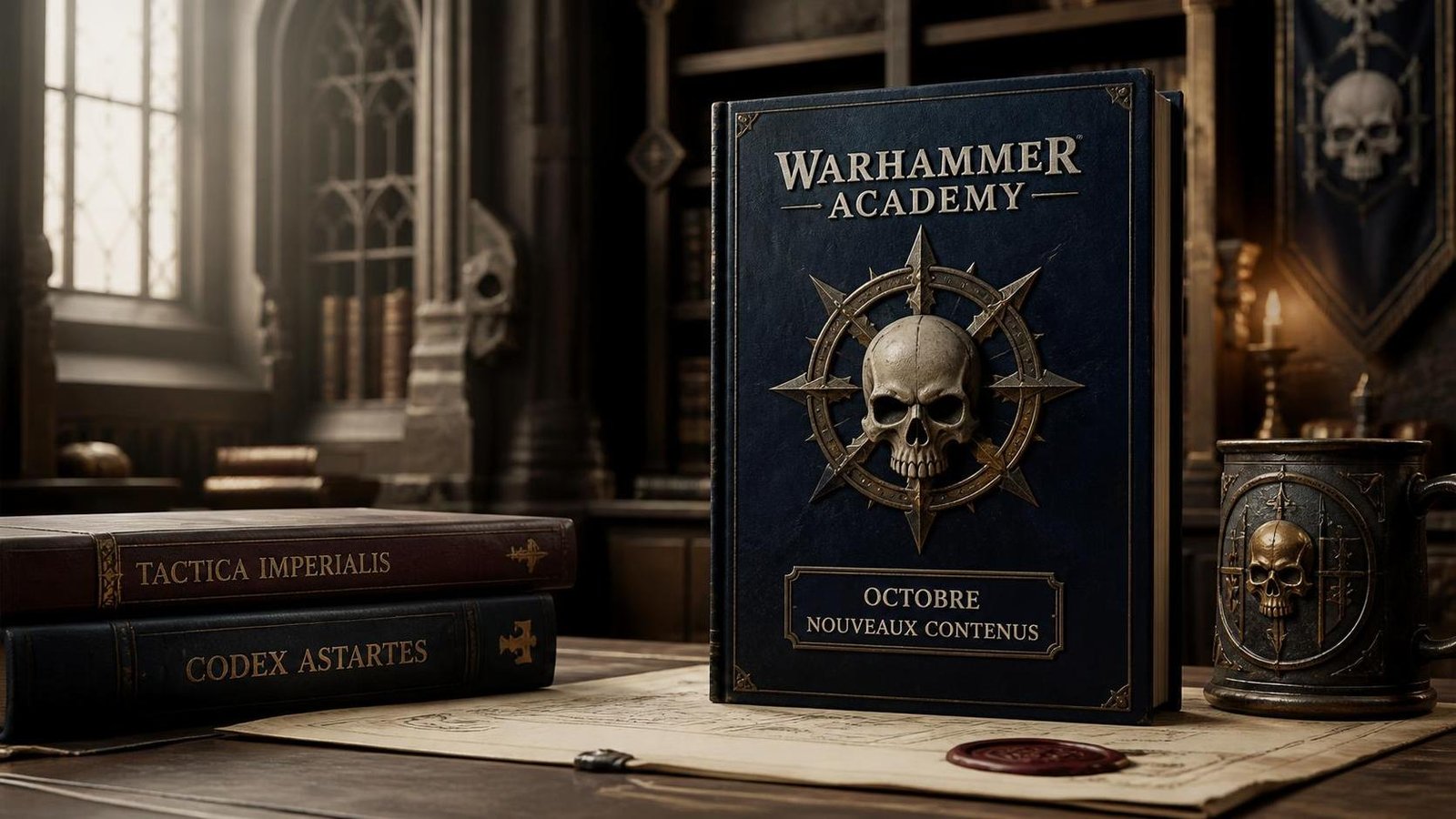 Illustration éditoriale de Warhammer Academy : le drop de contenus d’octobre est disponible