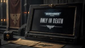 Illustration éditoriale de Warhammer 40,000 : nouvelle animation Only in Death disponible gratuitement