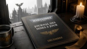 Illustration éditoriale de Warhammer 40,000 : un journal des mises à jour arrive en décembre
