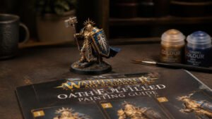 Illustration éditoriale de Warhammer Age of Sigmar Oath Fulfilled guide peinture pas à pas
