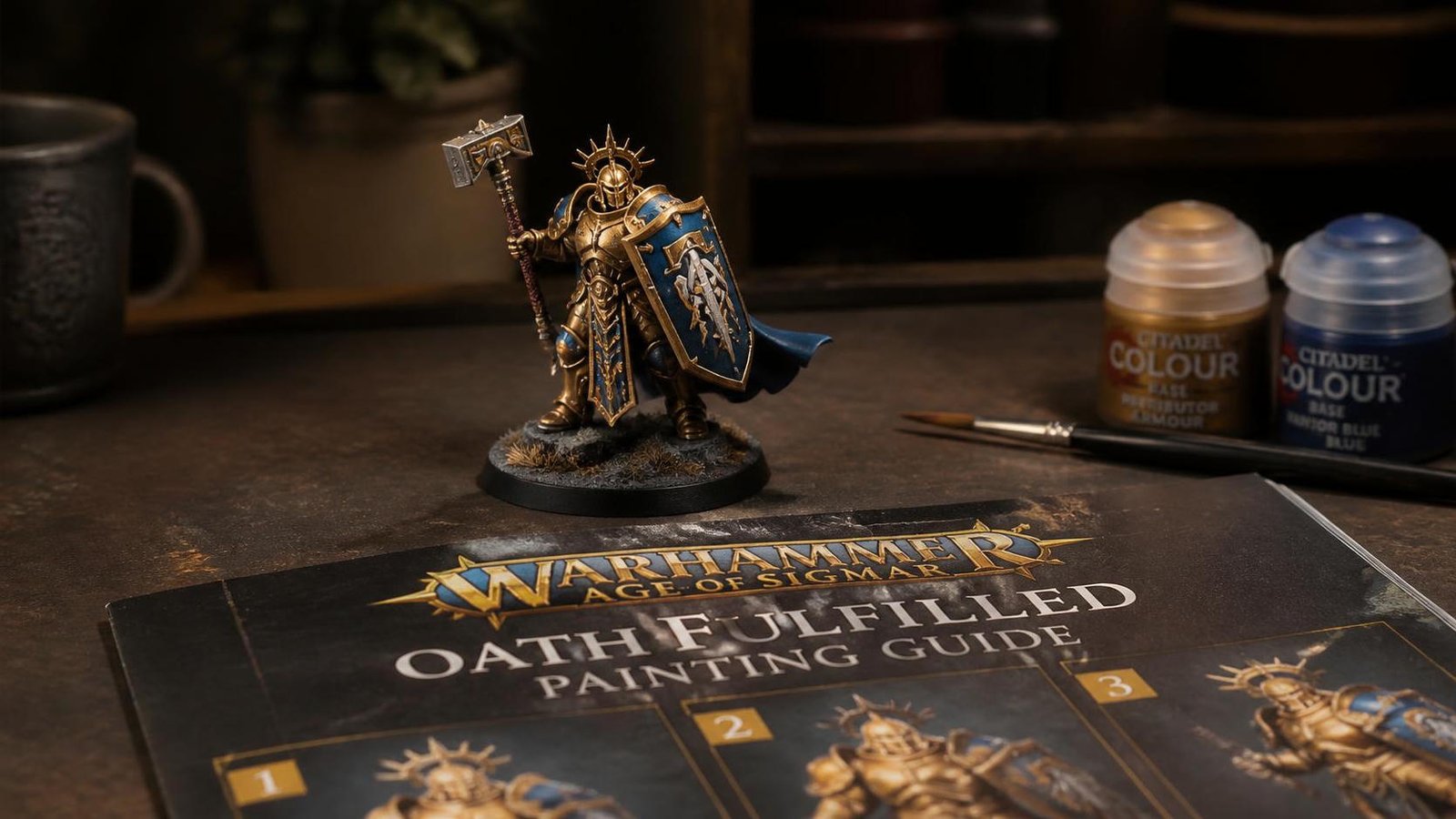 Illustration éditoriale de Warhammer Age of Sigmar Oath Fulfilled guide peinture pas à pas
