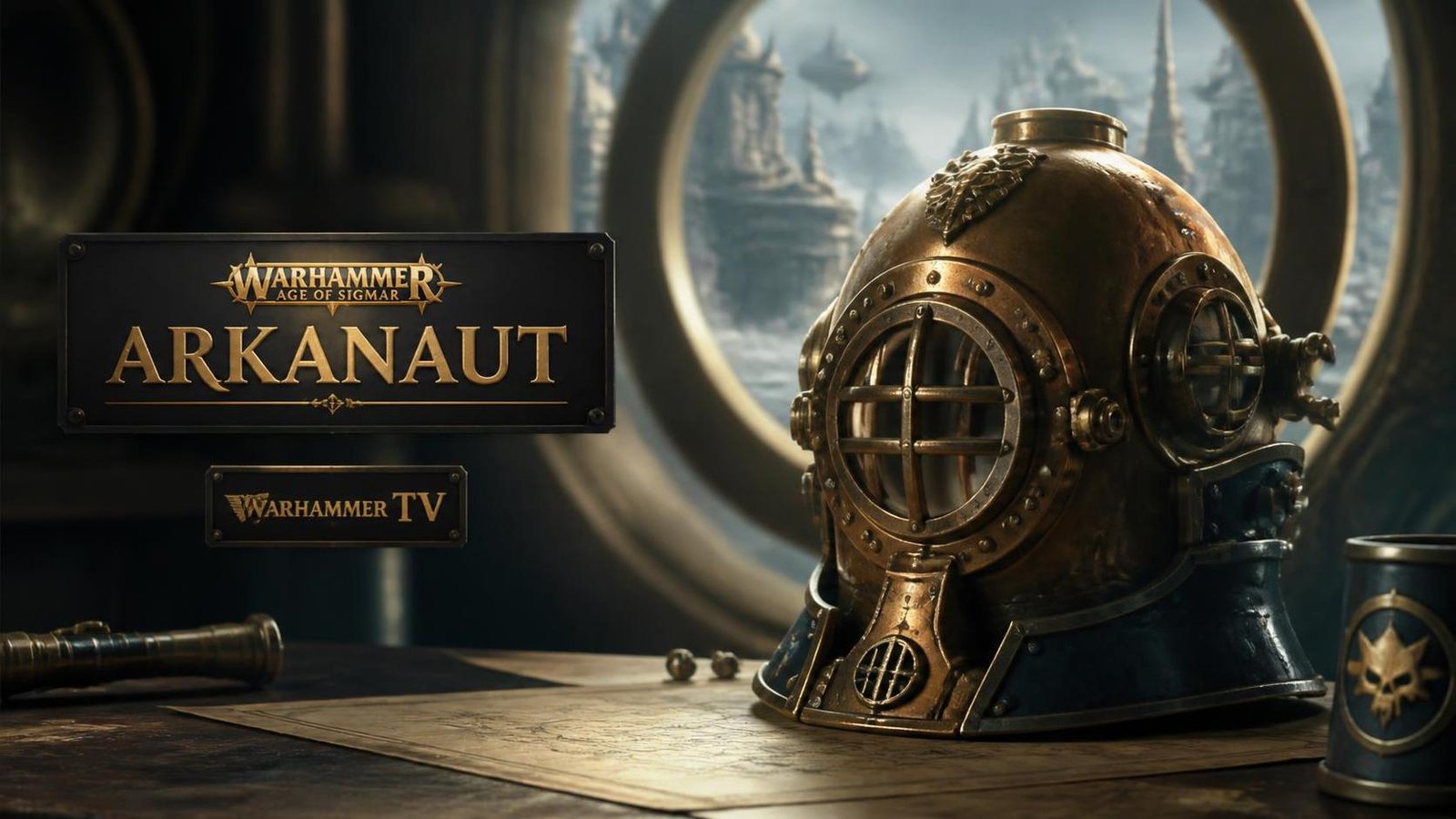 Illustration éditoriale de Warhammer Age of Sigmar Arkanaut : la série complète sur Warhammer TV