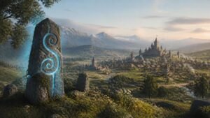 Illustration éditoriale de Masters of Albion : mise à jour New Beginnings relance la magie des god games