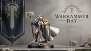 Illustration éditoriale de Warhammer Age of Sigmar dévoile la figurine du Warhammer Day