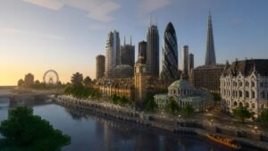 Illustration éditoriale de Minecraft : Mike Tomlin dévoile une ville bâtie sur 12 ans en vidéo