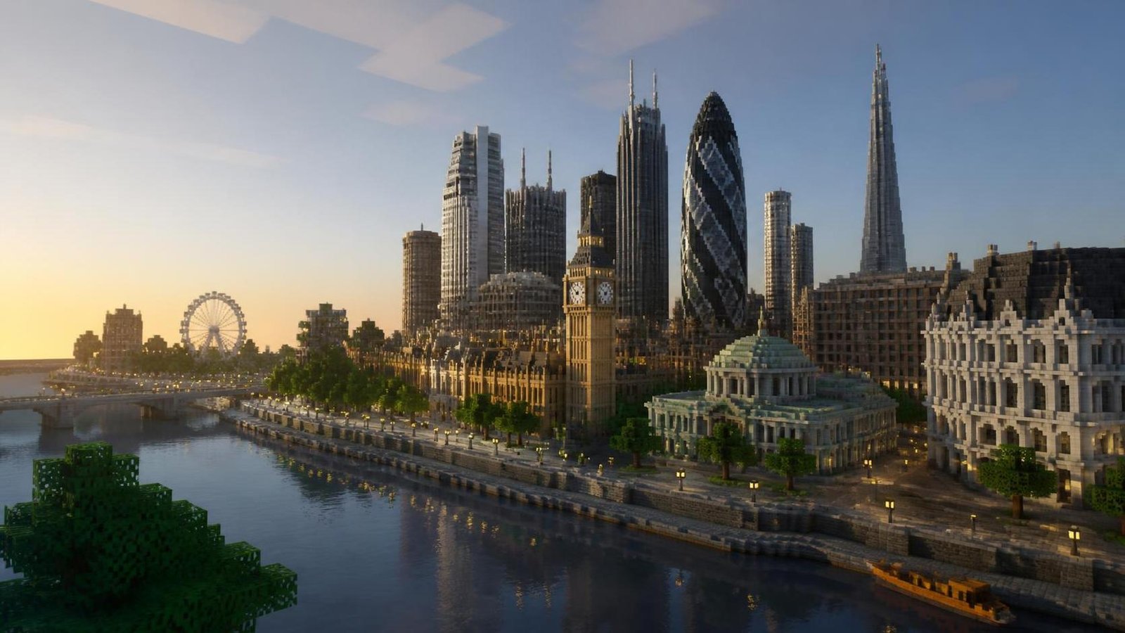 Illustration éditoriale de Minecraft : Mike Tomlin dévoile une ville bâtie sur 12 ans en vidéo