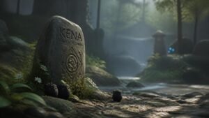 Illustration éditoriale de Kena: Scars of Kosmora sort en 2027, détails de l’aventure
