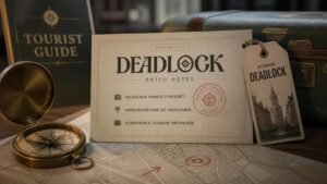 Illustration éditoriale de Deadlock : Valve signe des patch notes touristiques et inspirées