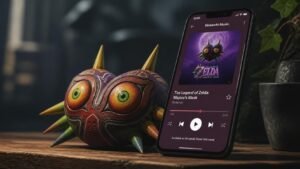 Illustration éditoriale de Zelda: Majora's Mask Soundtrack Joins Nintendo Music This Week